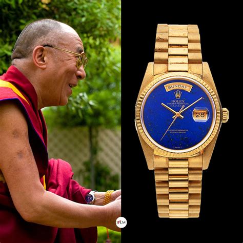 dalai lama rolex collection|Dalai Lama watch collection.